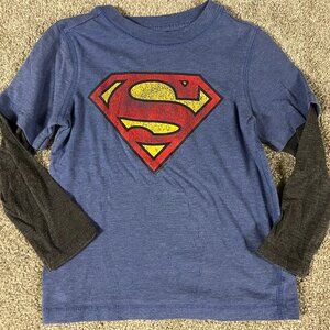 Superman long sleeve tee 4T